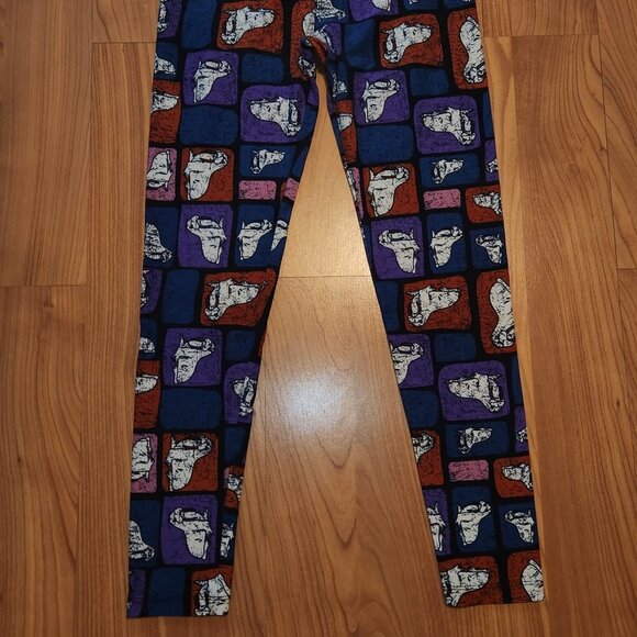 Lularoe Walrus Leggings OS || GUC - Picture 4 of 7